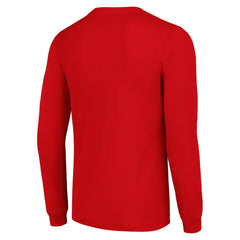 Kansas City Chiefs Starter Half Helmet Logo Long Sleeve T-Shirt Red