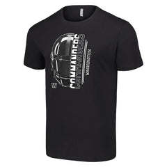 Washington Commanders Starter Half Helmet Logo T-Shirt Black