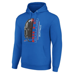Buffalo Bills Starter Unisex Half Helmet Logo Pullover Hoodie Royal