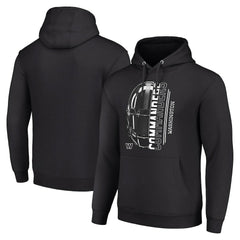 Washington Commanders Starter Unisex Half Helmet Logo Pullover Hoodie Black