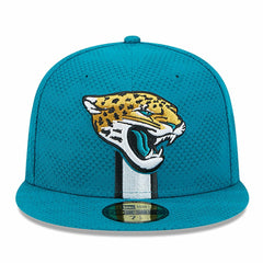 Jacksonville Jaguars New Era 2024 Sideline 59FIFTY Fitted Hat Teal