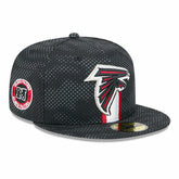 Atlanta Falcons New Era 2024 Sideline 59FIFTY Fitted Hat Black