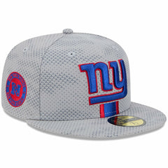New York Giants New Era 2024 Sideline 59FIFTY Fitted Hat Gray