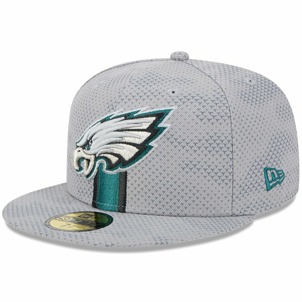 Philadelphia Eagles New Era 2024 Sideline 59FIFTY Fitted Hat Gray