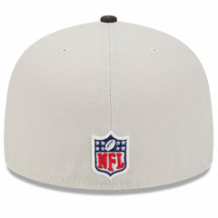 Cleveland Browns New Era 2024 Sideline Historic 59FIFTY Fitted Hat Stone/Brown
