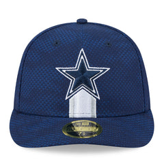 Dallas Cowboys New Era 2024 Sideline Low Profile 59FIFTY Fitted Hat Navy
