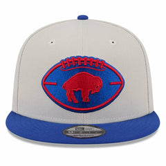 Buffalo Bills New Era 2024 Sideline Historic 9FIFTY Snapback Hat Stone/Royal