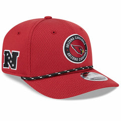 Arizona Cardinals New Era 2024 Sideline 9SEVENTY Stretch-Snap Hat Cardinal