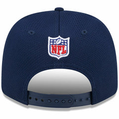 Seattle Seahawks New Era 2024 Sideline 9SEVENTY Stretch-Snap Hat College Navy