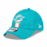 Miami Dolphins New Era 2024 Sideline 39THIRTY Flex Hat Aqua