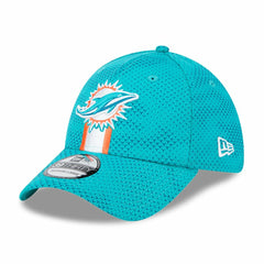 Miami Dolphins New Era 2024 Sideline 39THIRTY Flex Hat Aqua