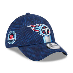 Tennessee Titans New Era 2024 Sideline 39THIRTY Flex Hat Navy