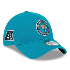 Jacksonville Jaguars New Era 2024 Sideline 9TWENTY Adjustable Hat Teal