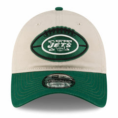 New York Jets New Era 2024 Sideline Historic 9TWENTY Adjustable Hat Stone/Green