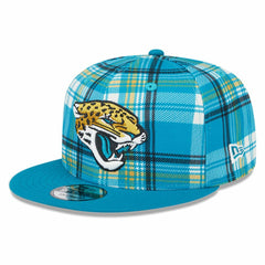 Jacksonville Jaguars New Era Youth 2024 Sideline Statement 9FIFTY Snapback Hat Teal
