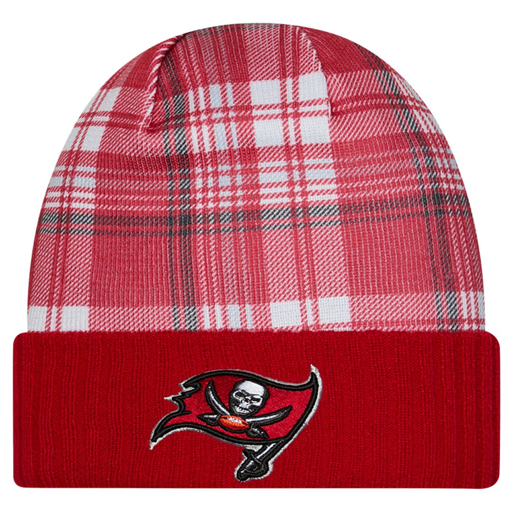 Tampa Bay Buccaneers New Era Sideline Statement Cuffed Knit Hat Red