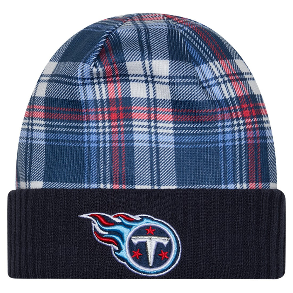 Tennessee Titans New Era Sideline Statement Cuffed Knit Hat Navy