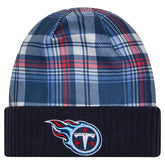 Tennessee Titans New Era Sideline Statement Cuffed Knit Hat Navy