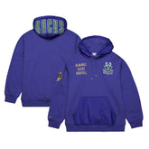 Milwaukee Bucks Team OG 2.0 Vintage Logo Fleece Pullover Hoodie Purple