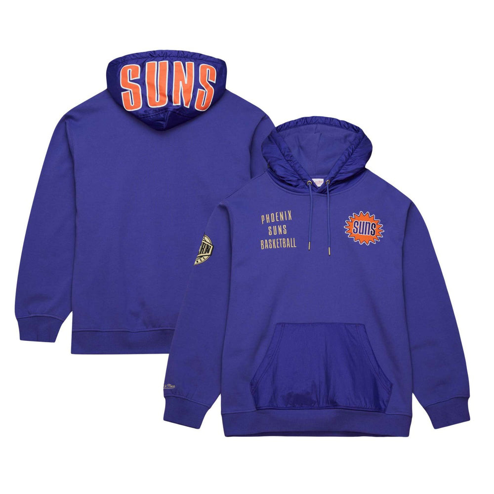 Phoenix Suns Team OG 2.0 Vintage Logo Fleece Pullover Hoodie Purple