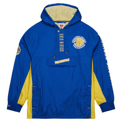 Golden State Warriors Team OG 2.0 Vintage Logo Anorak Windbreaker Quarter-Zip Jacket Royal