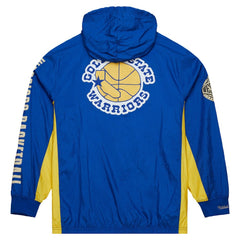Golden State Warriors Team OG 2.0 Vintage Logo Anorak Windbreaker Quarter-Zip Jacket Royal