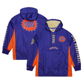 Phoenix Suns Team OG 2.0 Vintage Logo Anorak Windbreaker Quarter-Zip Jacket Purple
