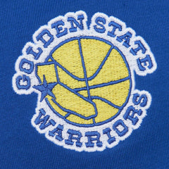 Golden State Warriors Hardwood Classics Team OG 2.0 Premium Vintage Logo T-Shirt Royal