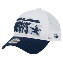 Dallas Cowboys New Era Preschool Team Printed A Frame 9FORTY Adjustable Hat White