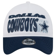 Dallas Cowboys New Era Preschool Team Printed A Frame 9FORTY Adjustable Hat White