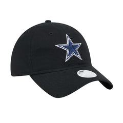 Dallas Cowboys New Era Women's Main 9TWENTY Adjustable Hat Black