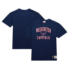 NHL Washington Capitals Mitchell & Ness Legendary Slub T-Shirt - Navy