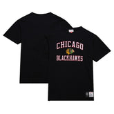 NHL Chicago Blackhawks Mitchell & Ness Legendary Slub T-Shirt - Black