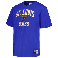 NHL St. Louis Blues Mitchell & Ness Legendary Slub T-Shirt - Blue