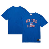 NHL New York Rangers Mitchell & Ness Legendary Slub T-Shirt - Blue