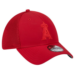 Los Angeles Angels New Era Team Tone 39THIRTY Flex Hat - Red Hats