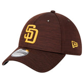 San Diego Padres New Era Tech 39THIRTY Flex Hat - Brown Hats