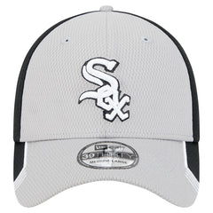 Chicago White Sox New Era Visor Trim 39THIRTY Flex Hat - Gray/Black Hats