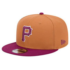 Pittsburgh Pirates New Era Color Pack Two-Tone 9FIFTY Snapback Hat - Brown/Purple Hats