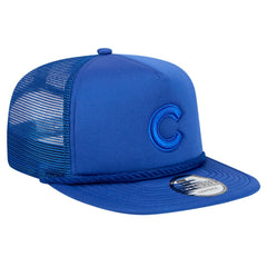 Chicago Cubs New Era Tone Foam Meshback Golfer Snapback Hat - Royal Hats