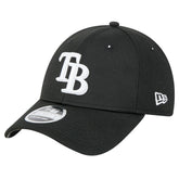 Tampa Bay Rays New Era Pivot 9FORTY Adjustable Hat - Black Hats