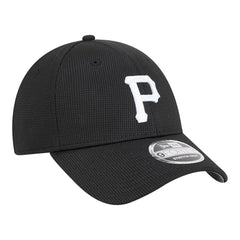 Pittsburgh Pirates New Era Pivot 9FORTY Adjustable Hat - Black Hats
