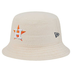 Houston Astros New Era Women's Chrome Cozy Bucket Hat - White Hats