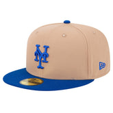 New York Mets New Era 59FIFTY Fitted Hat - Khaki Hats
