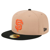 San Francisco Giants New Era 59FIFTY Fitted Hat - Khaki Hats
