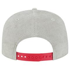 New Era Los Angeles Angels Gray Corduroy Golfer Snapback Hat Hats