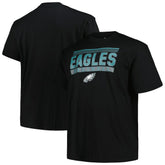 Philadelphia Eagles Big & Tall Pop T-Shirt Black