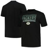 Green Bay Packers Big & Tall Pop T-Shirt Black