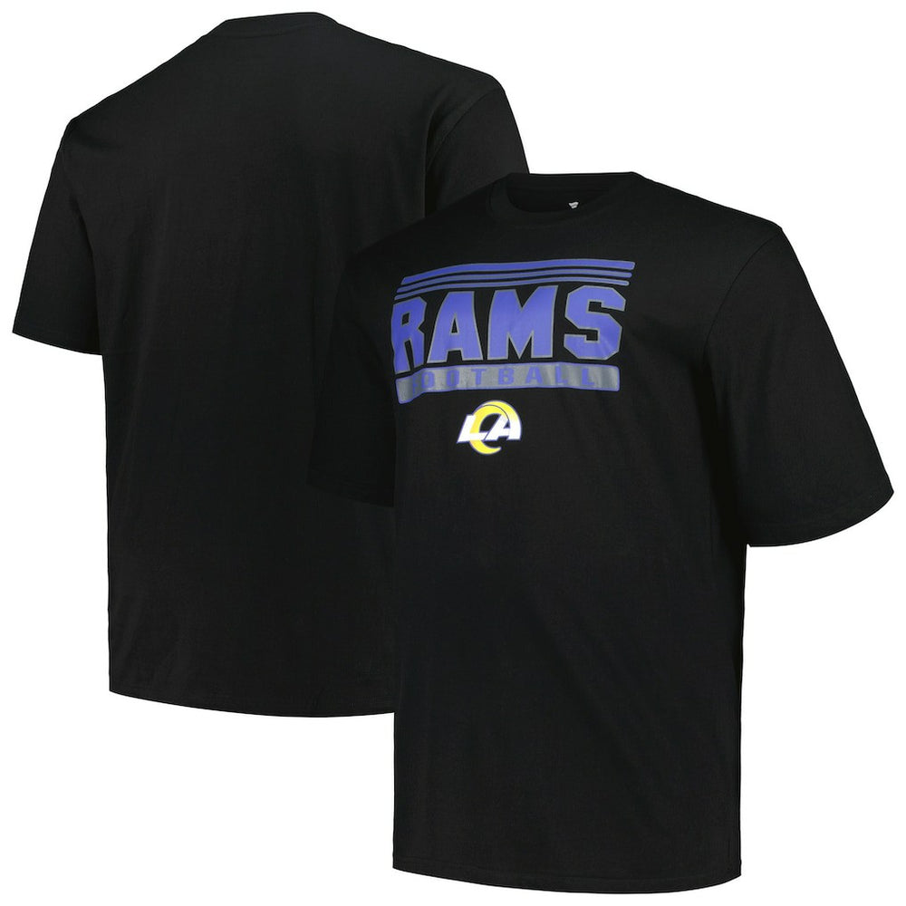 Los Angeles Rams Big & Tall Pop T-Shirt Black