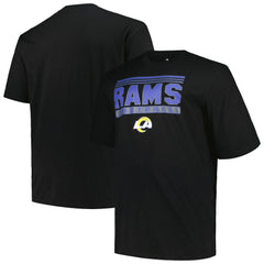 Los Angeles Rams Big & Tall Pop T-Shirt Black
